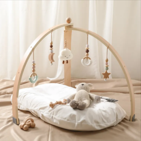 Wooden Baby Activity Gym