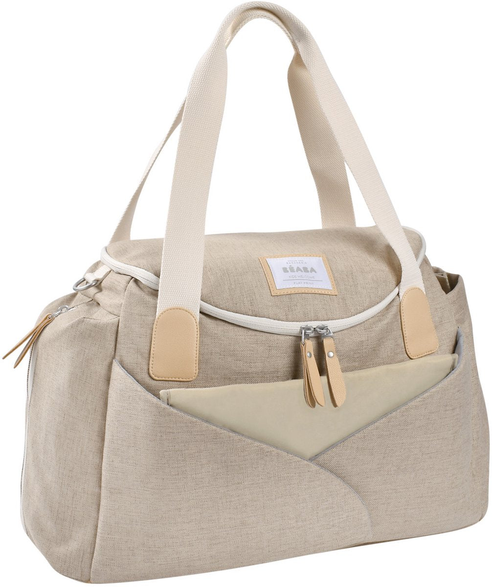 Béaba Sydney II Diaper Bag – Grey Beige