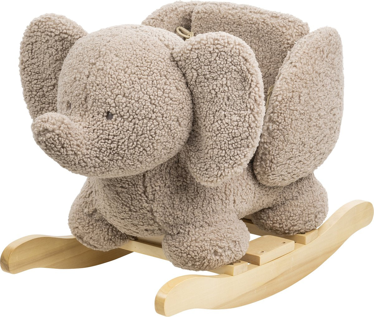 Nattou elephant teddy - rocking horse - rocking horse - 59 x 45 cm - taupe