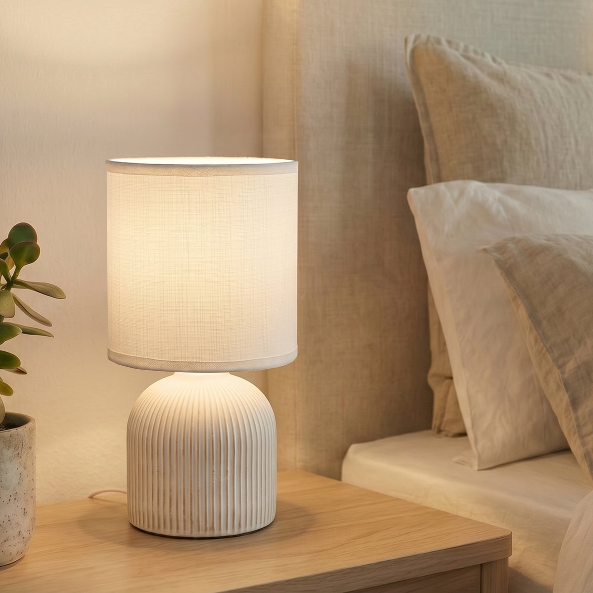 Briloner Ino Table Lamp – White
