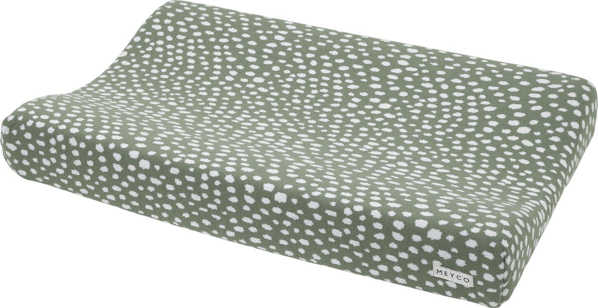 Meyco Baby – Prevleka za previjalno podlogo Cheetah Forest Green