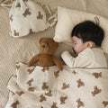 Korean Spring 2021 Kids Double Layer Bear Blanket