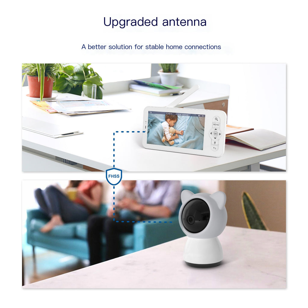 5-Inch 720p HD Baby Monitor