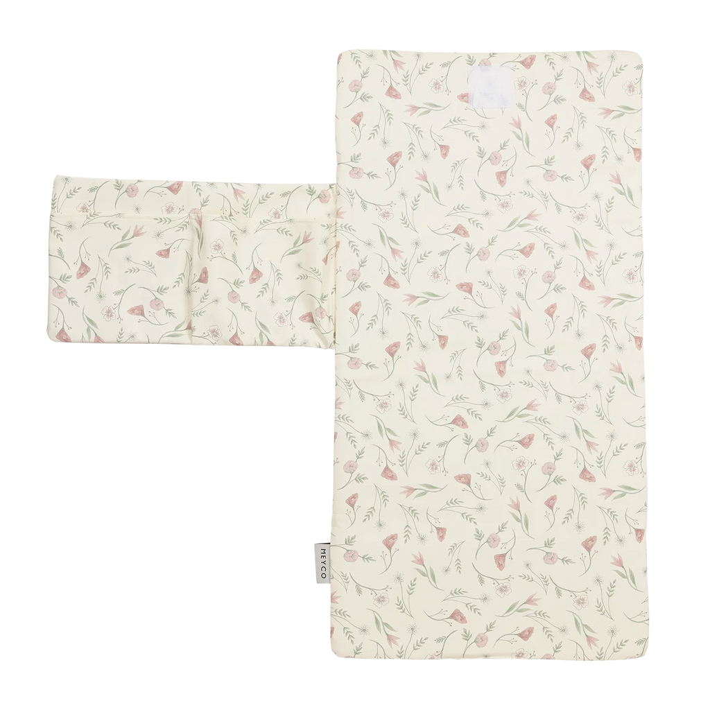 Meyco Baby – Flower Multicolour Portable Changing Mat