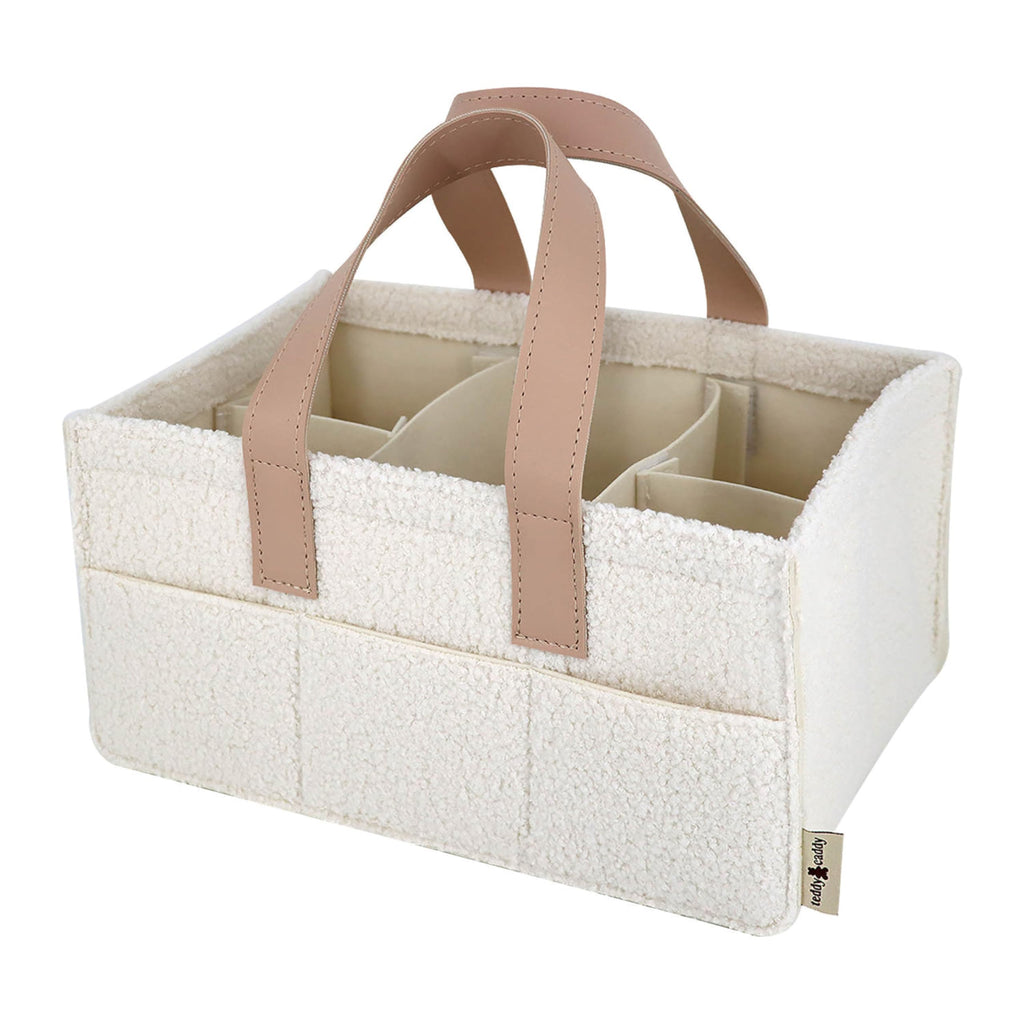Teddy Sherpa Diaper Caddy