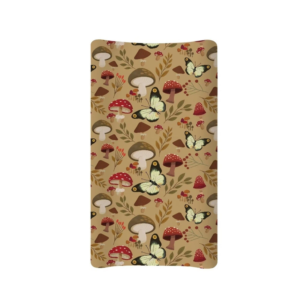 Mushroom Baby Changing Pad Cover