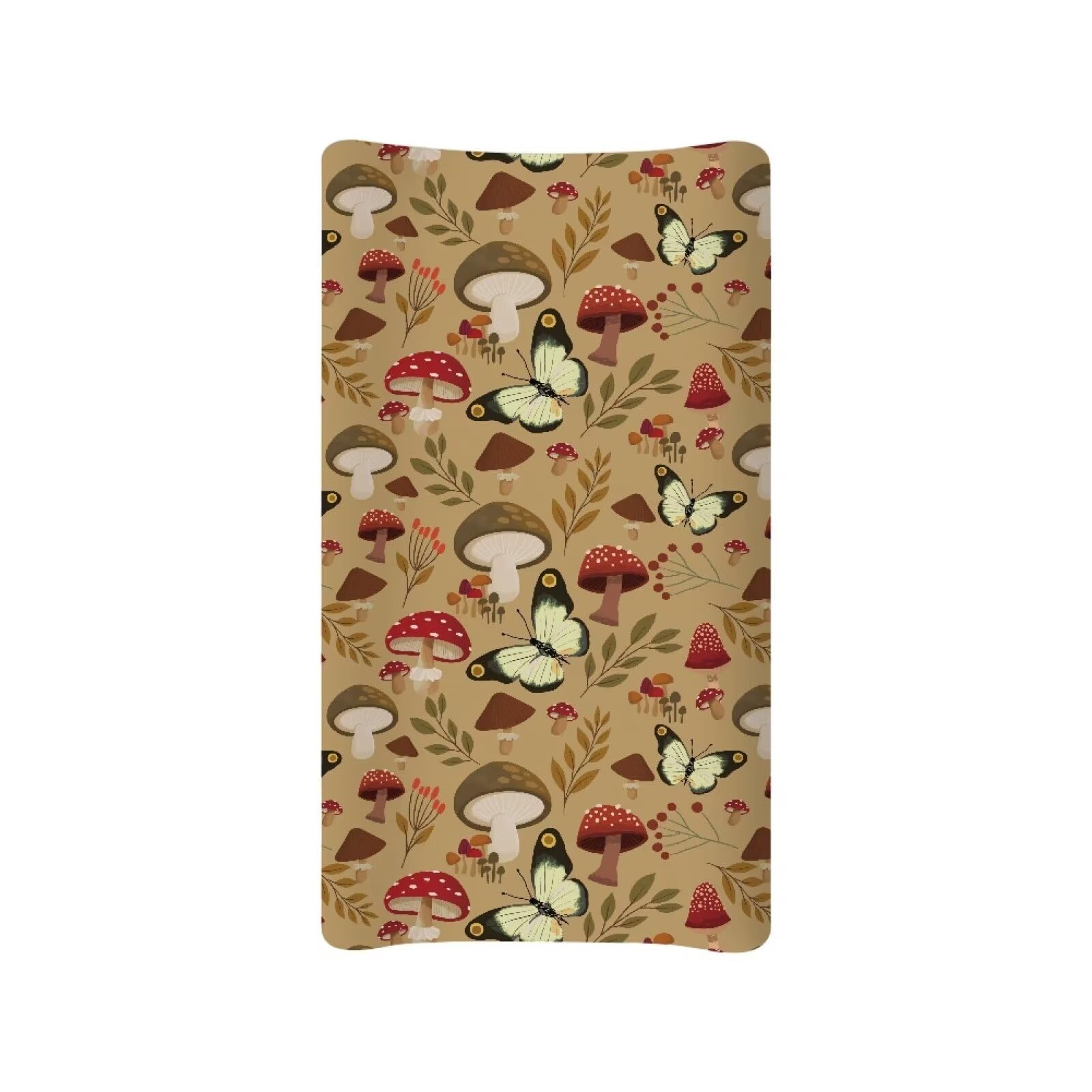 Mushroom Baby Changing Pad Cover