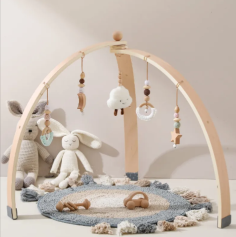 Wooden Baby Activity Gym
