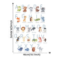 Animal Letter Wall Stickers for Kids'