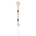 Goki Wooden Pacifier Chain – Star Grey