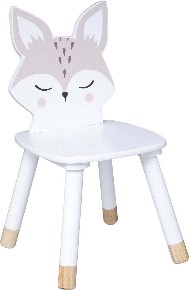 Wooden Children's Chair – Fox