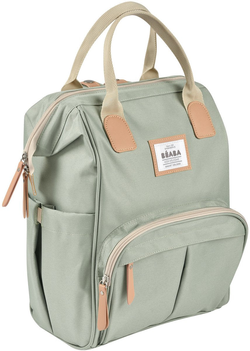 Béaba Wellington Diaper Backpack – Sage Green