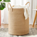 Jute Woven Laundry Basket