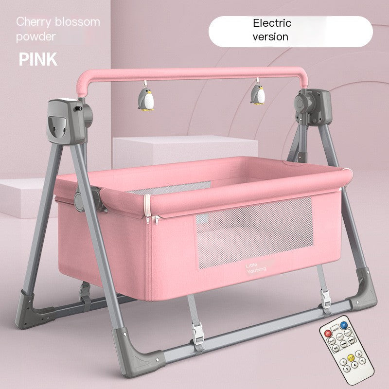 Electric Cradle for Infants with Multiple Functions