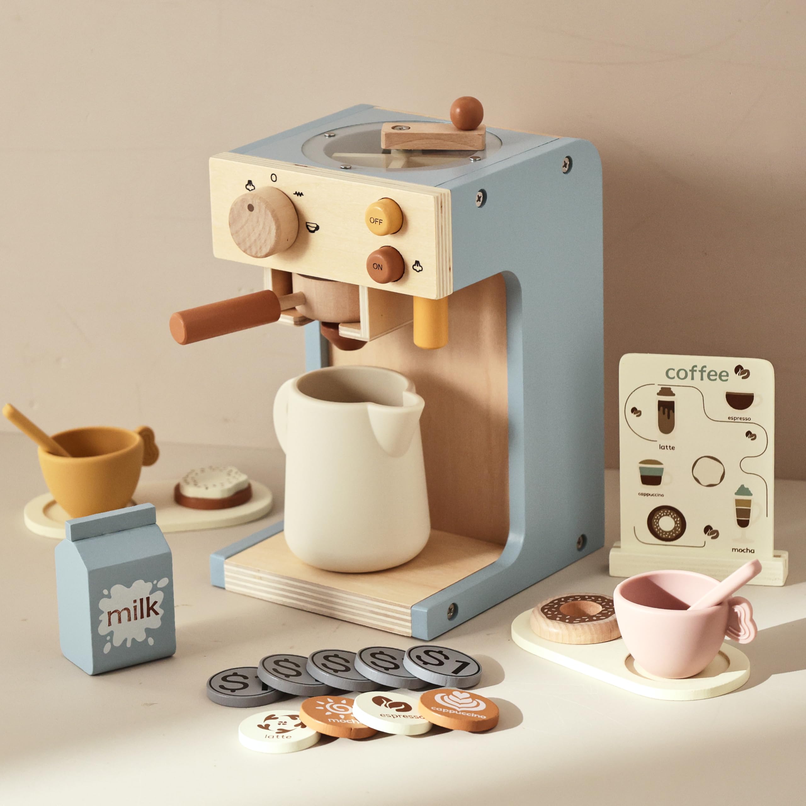 Toy Coffee Maker for Kids