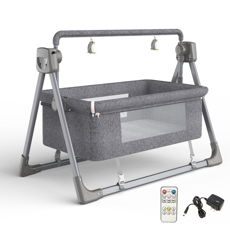 Electric Cradle for Infants with Multiple Functions