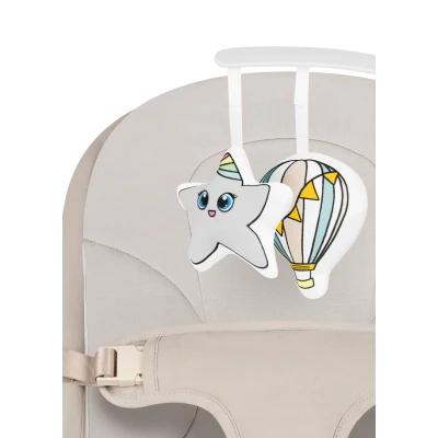 Lionelo Lilac Rocking Chair &amp; Baby Bouncer