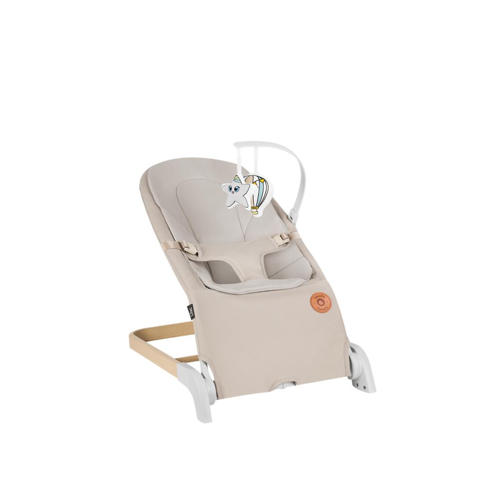 Lionelo Lilac Rocking Chair &amp; Baby Bouncer