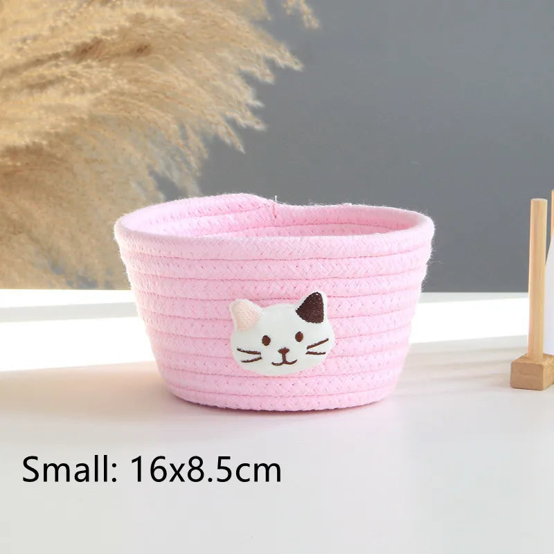 Cotton Rope Storage Basket