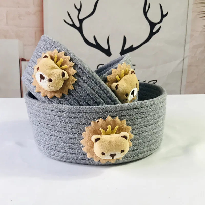 Cotton Rope Storage Basket