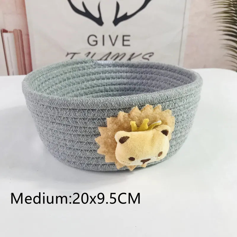 Cotton Rope Storage Basket