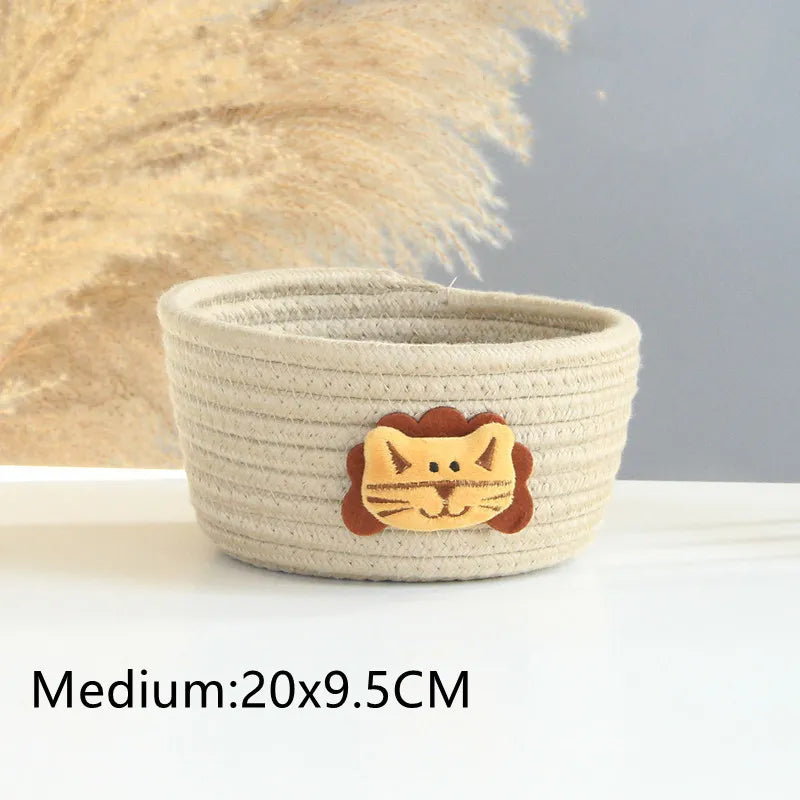 Cotton Rope Storage Basket