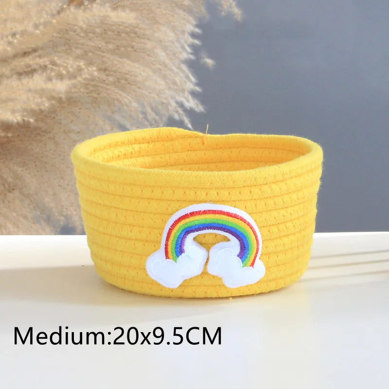 Cotton Rope Storage Basket