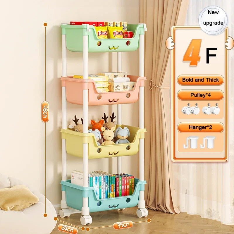 Smiling Storage Trolley