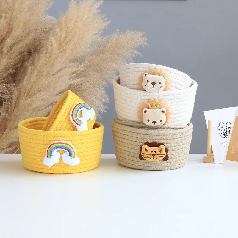 Cotton Rope Storage Basket
