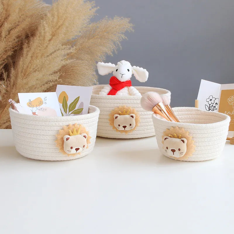 Cotton Rope Storage Basket