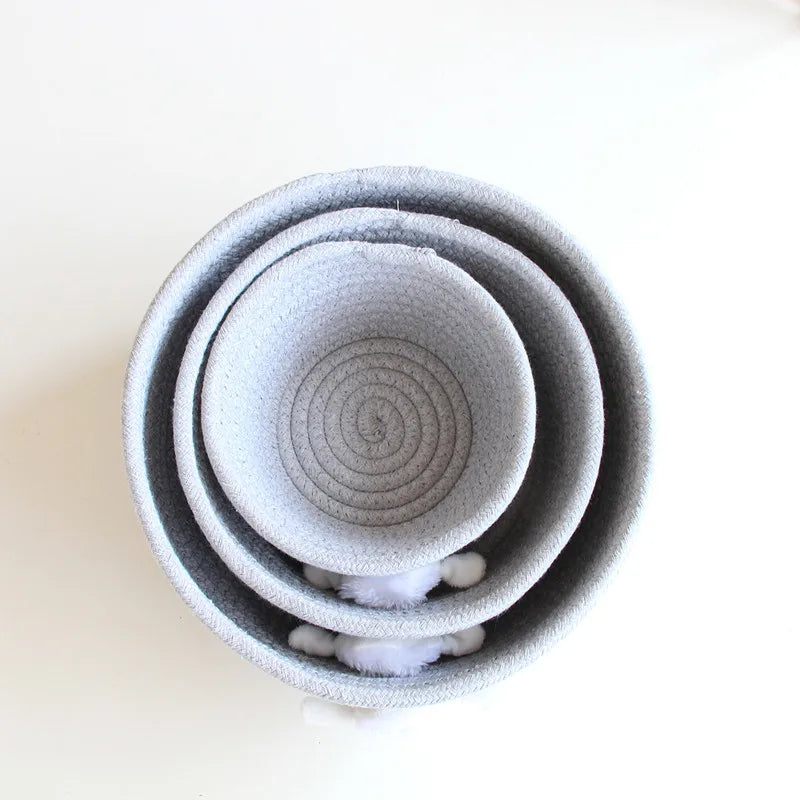 Cotton Rope Storage Basket