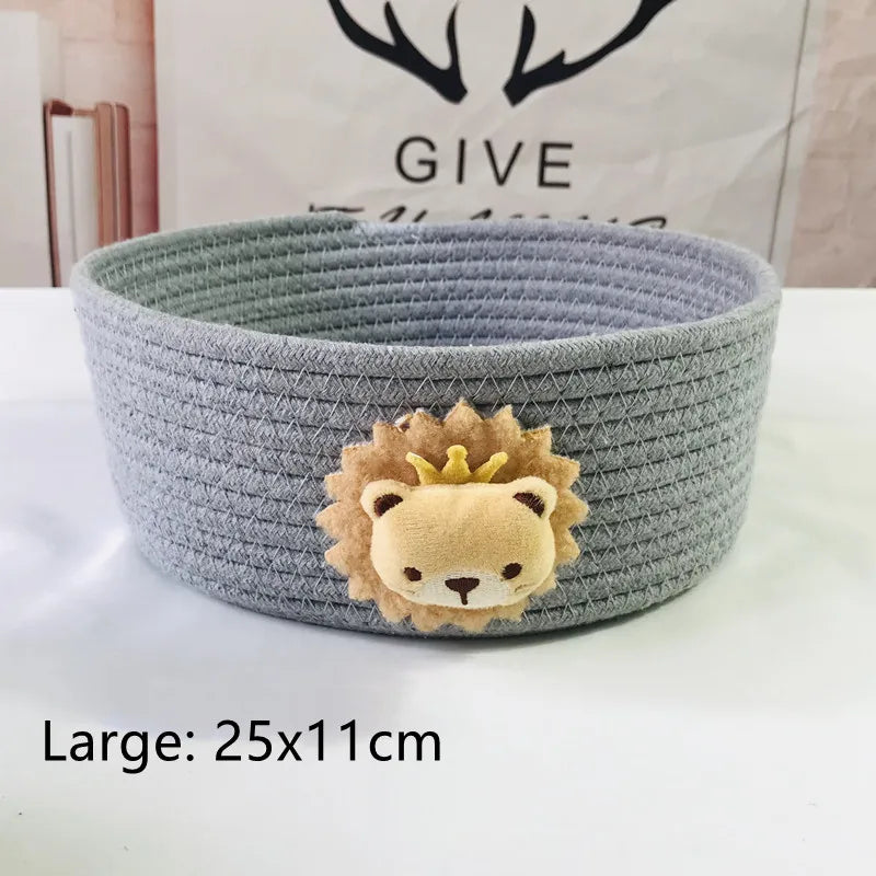Cotton Rope Storage Basket