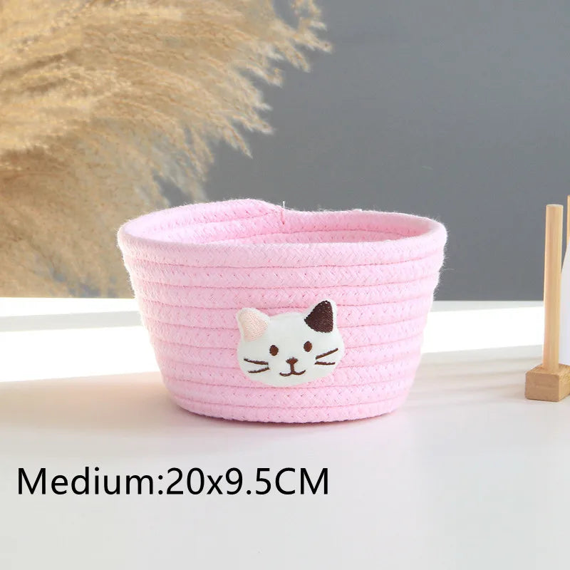 Cotton Rope Storage Basket