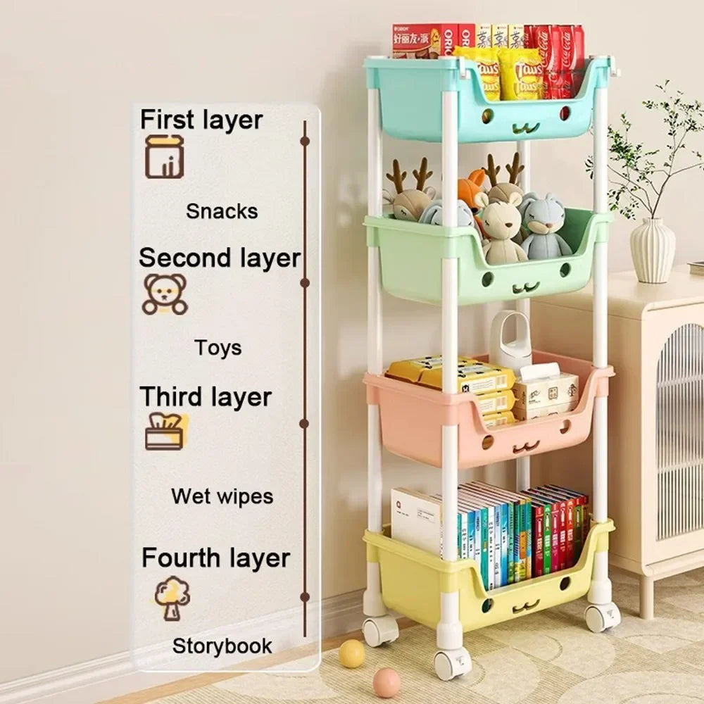 Smiling Storage Trolley