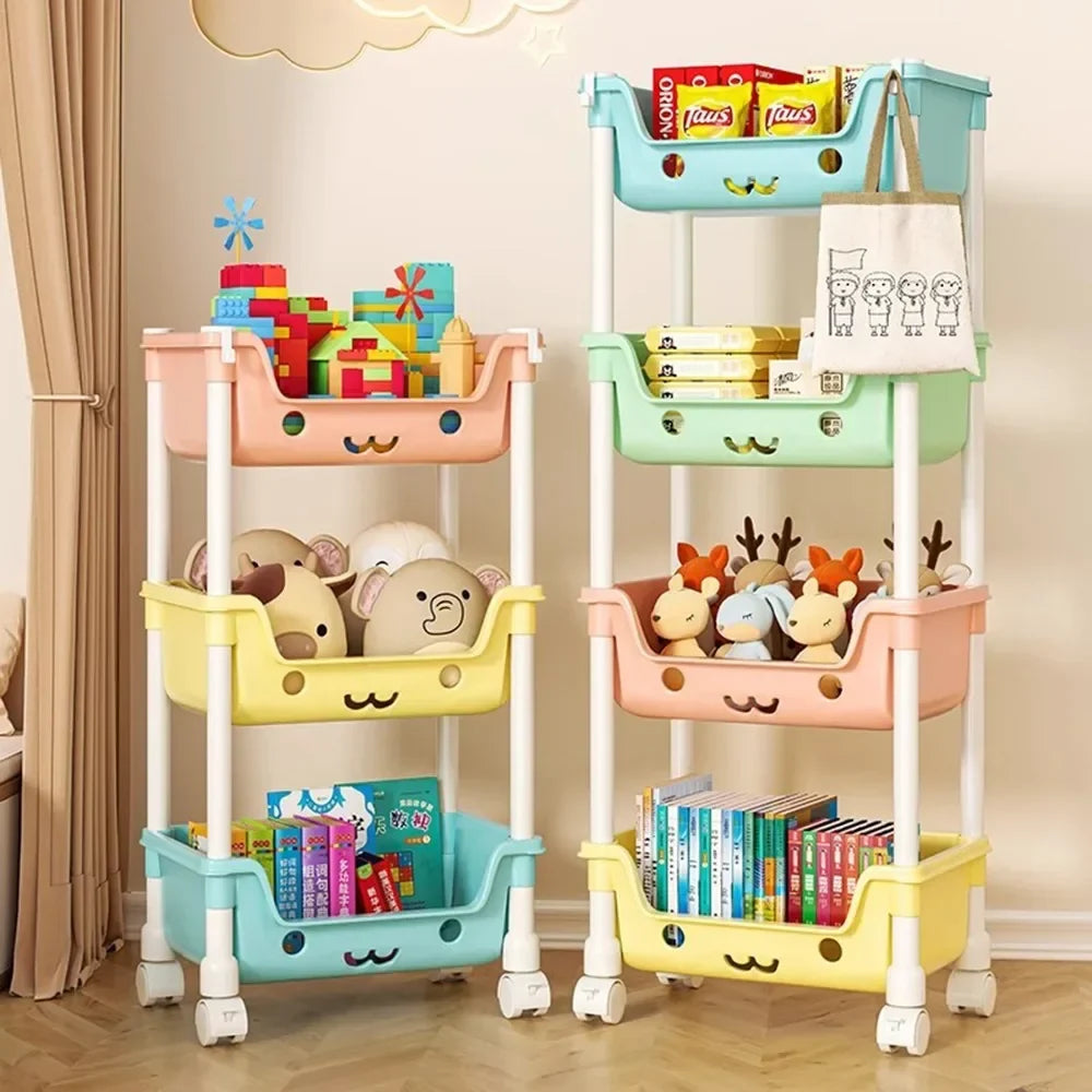 Smiling Storage Trolley
