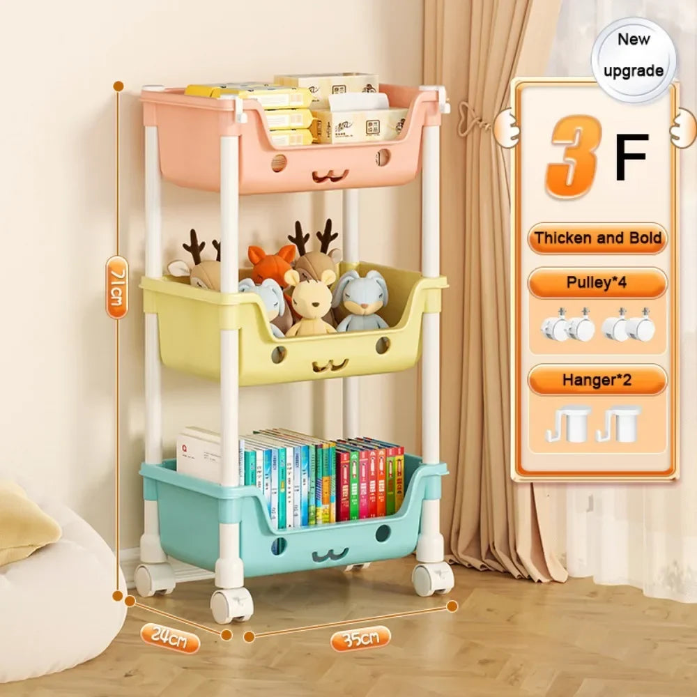 Smiling Storage Trolley
