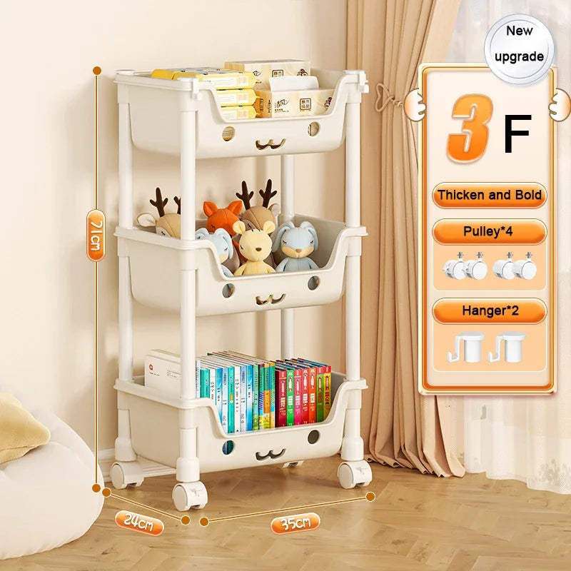 Smiling Storage Trolley