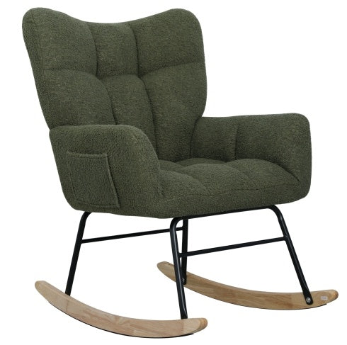 Teddy Fabric Rocking Chair