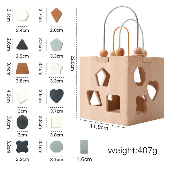 Children's Wooden Shape Sorter