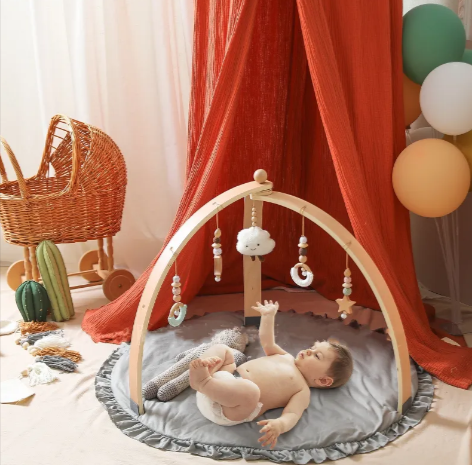 Wooden Baby Activity Gym