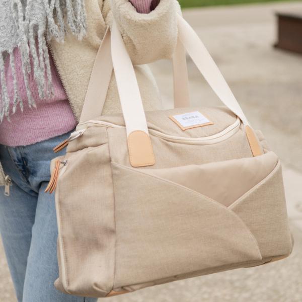Béaba Sydney II Diaper Bag – Grey Beige
