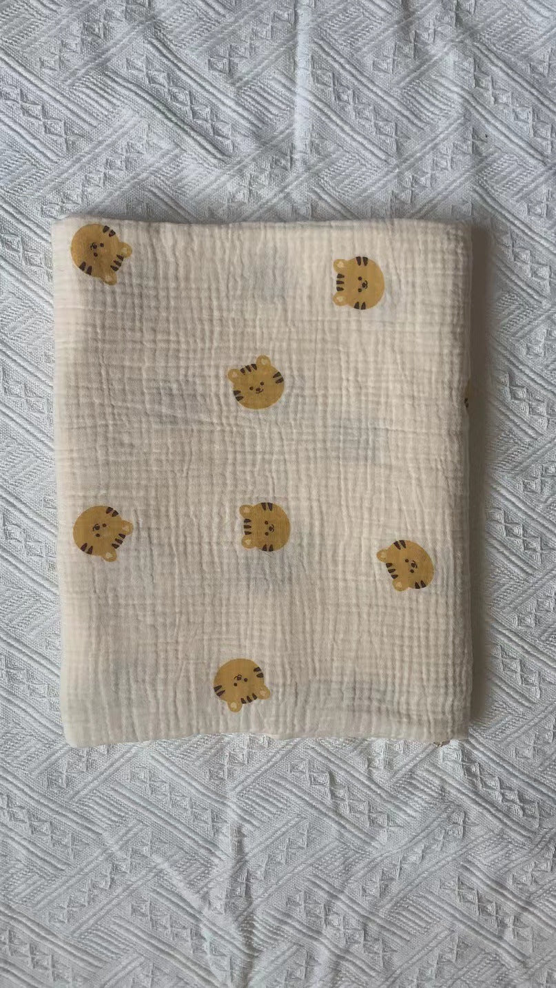 Korean Spring 2021 Kids Double Layer Bear Blanket