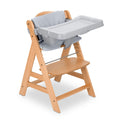 Grow Along Wooden High Chair Seat with Removable Tray