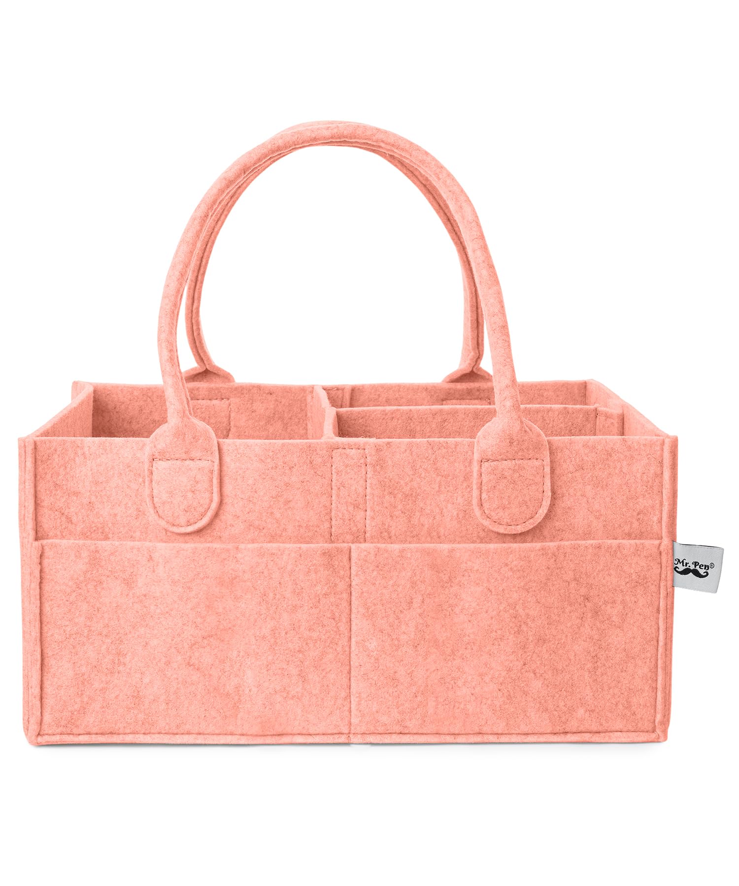 Diaper Caddy Organizer In Coral