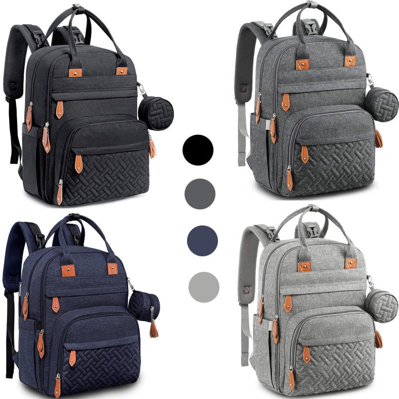 Large Capacity Portable Diaper Bag