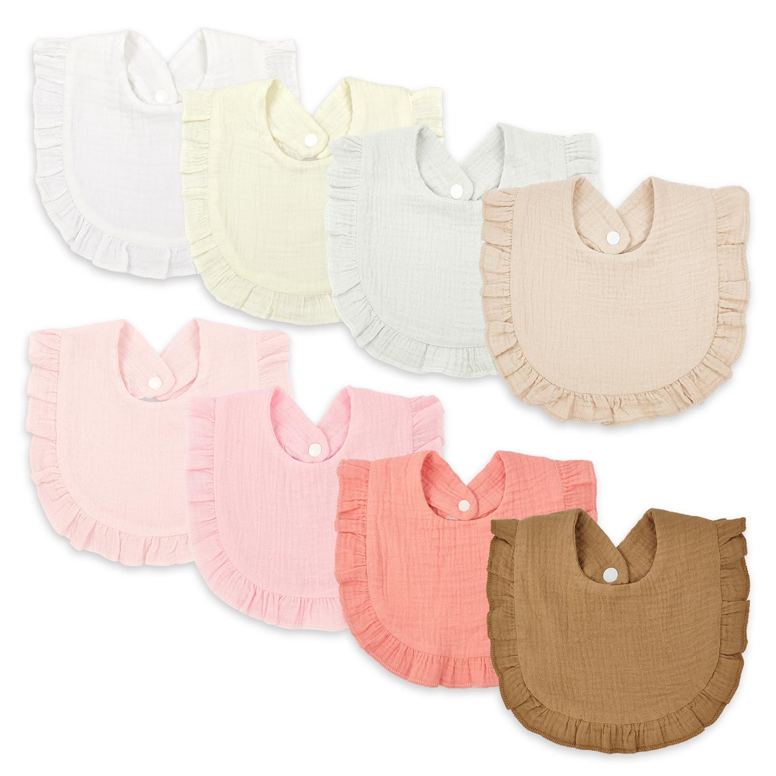 Muslin Soft Absorbent Bibs for Baby
