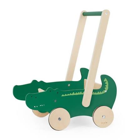 Trixie Wooden Push Cart – Mr. Crocodile
