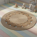Home Styling Collection – Okrogla tkana preproga Ø80 cm