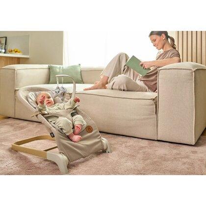 Lionelo Lilac Rocking Chair &amp; Baby Bouncer