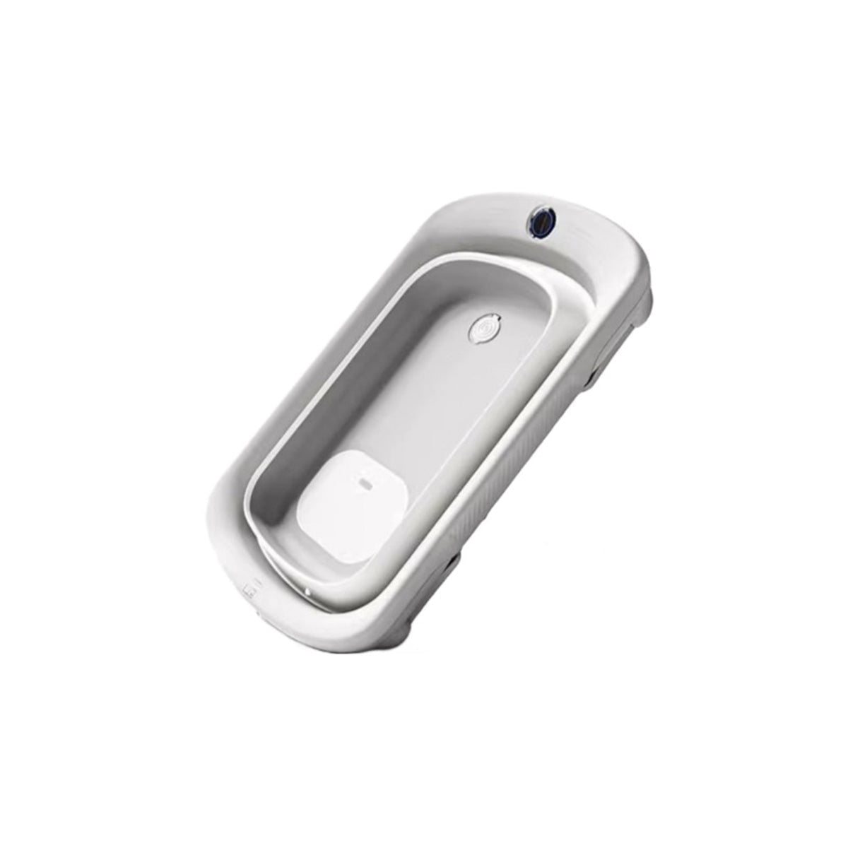 Foldable Smart Baby Bathtub with Digital Temperature Display